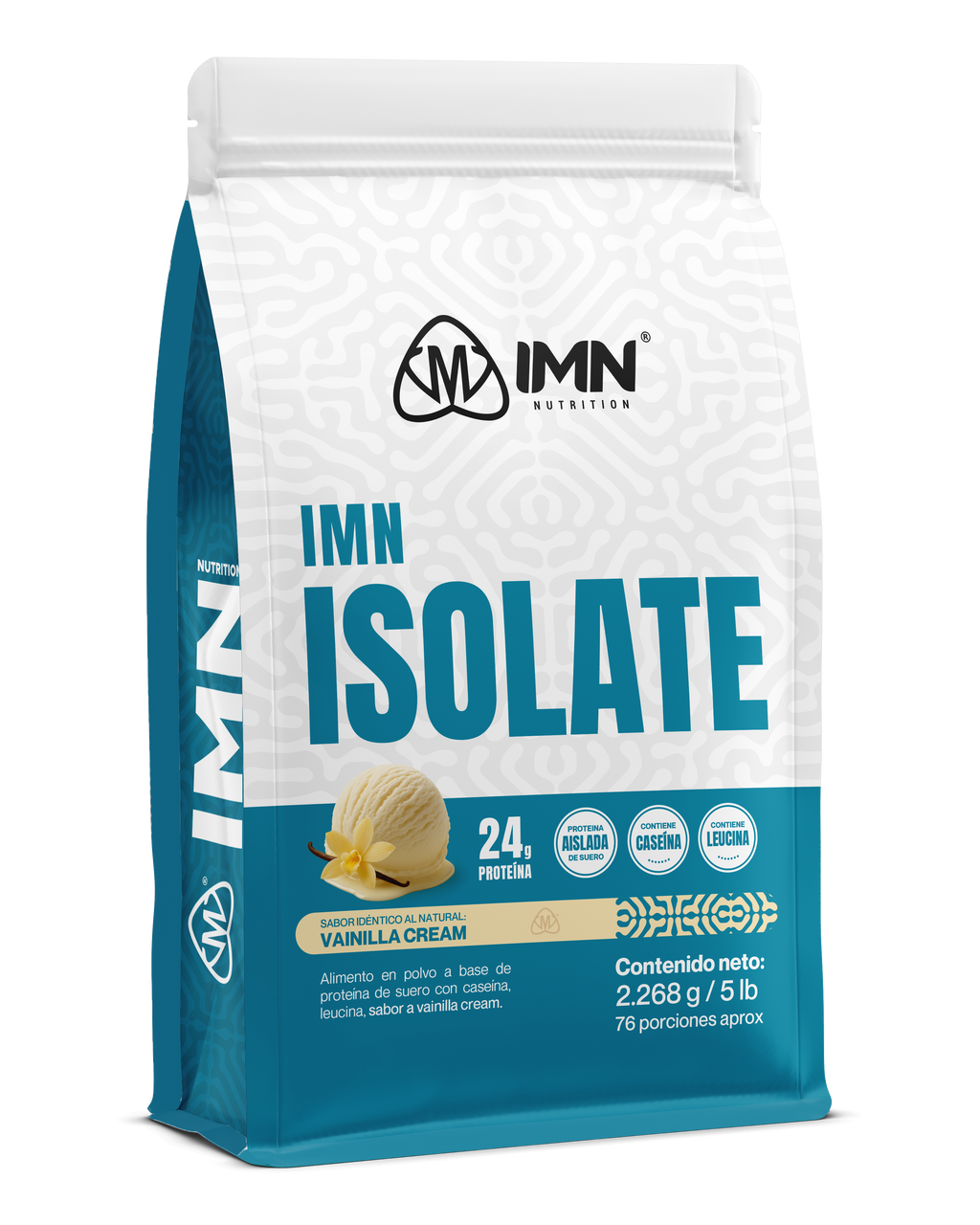 IMN Isolate 5lb Vainilla Cream - frente