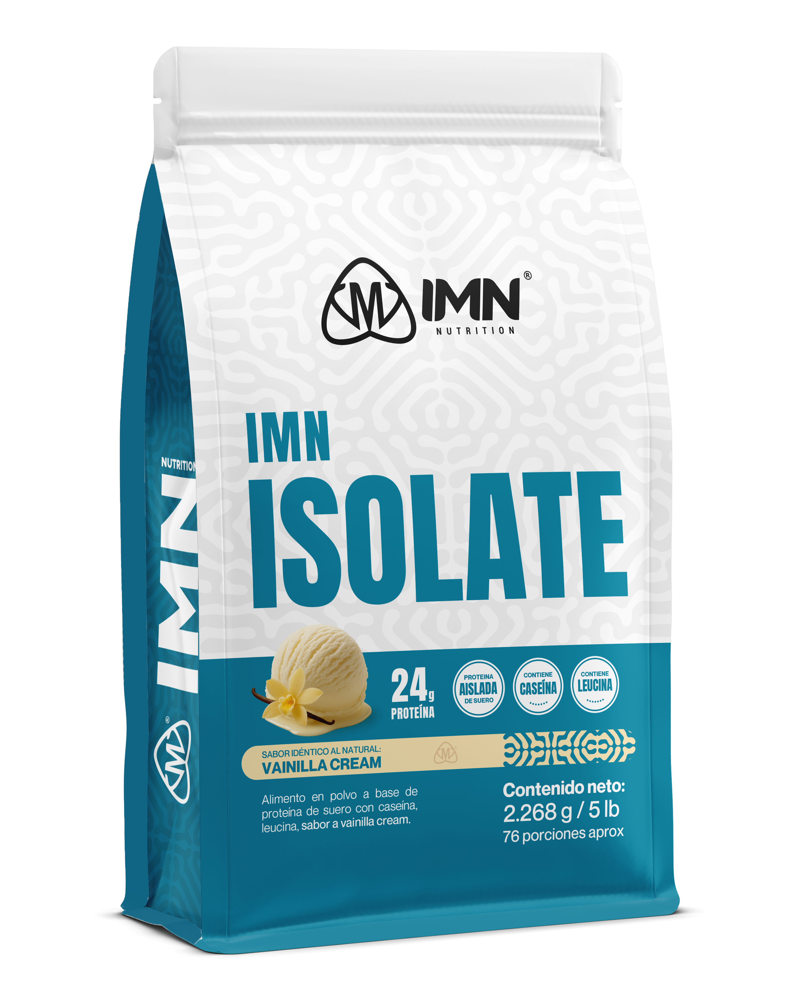 IMN Isolate 5lb Vainilla Cream - frente