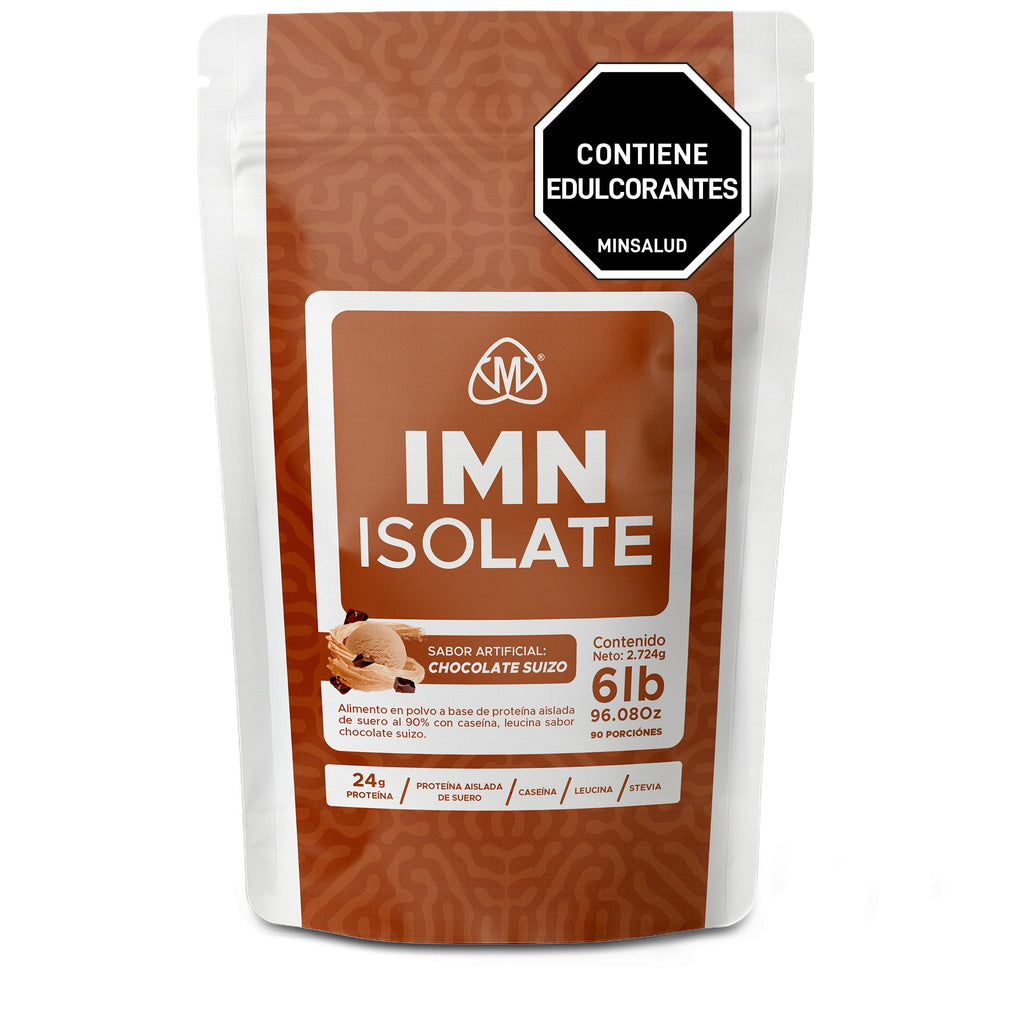 IMN Isolate 6 Lb - proteína aislada de suero 90% - IMN Nutrition Colombia - vista 2