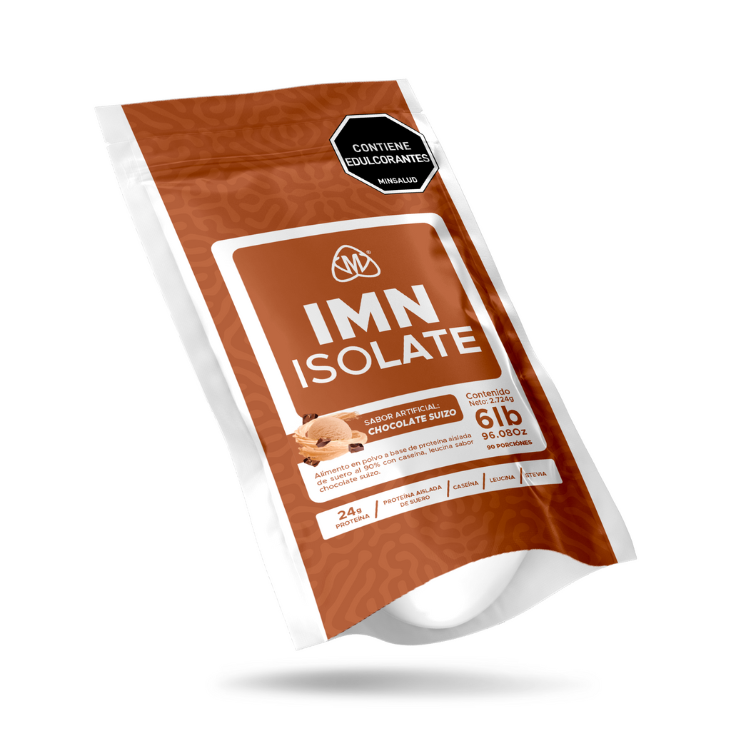 IMN Isolate 6 Lb - proteína aislada de suero 90% - IMN Nutrition Colombia - vista 1