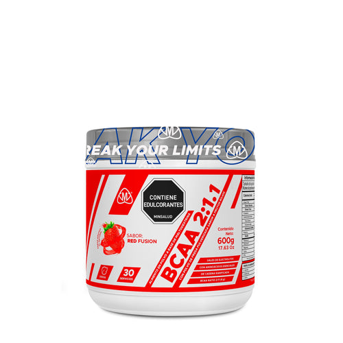 BCAA 2:1:1 IMN 600g - aminoácidos ramificados con electrolitos - IMN Nutrition - vista 1