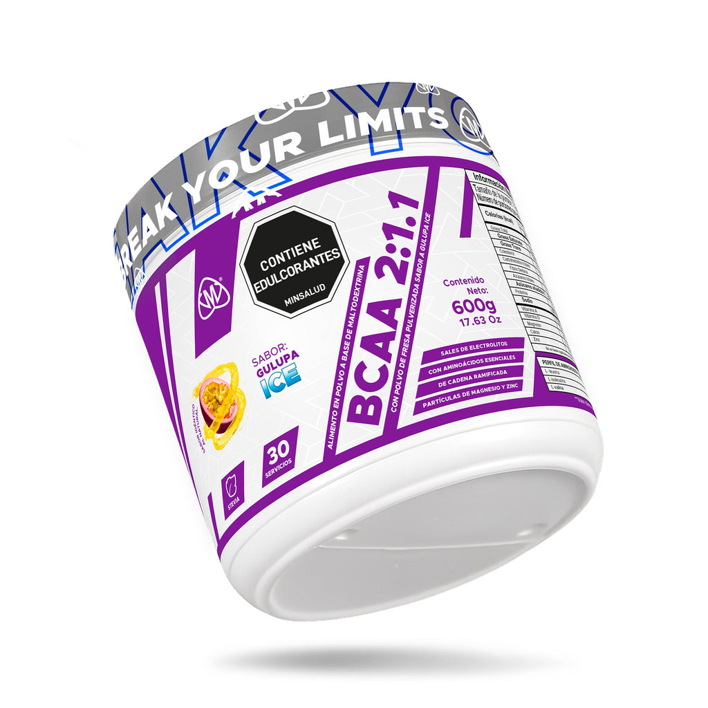 BCAA 2:1:1 IMN 600g - aminoácidos ramificados con electrolitos - IMN Nutrition - vista 5
