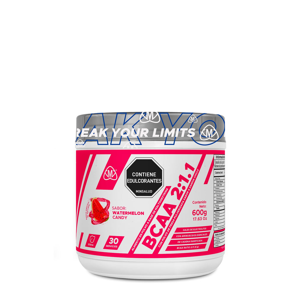 BCAA 2:1:1 IMN 600g - aminoácidos ramificados con electrolitos - IMN Nutrition - vista 6