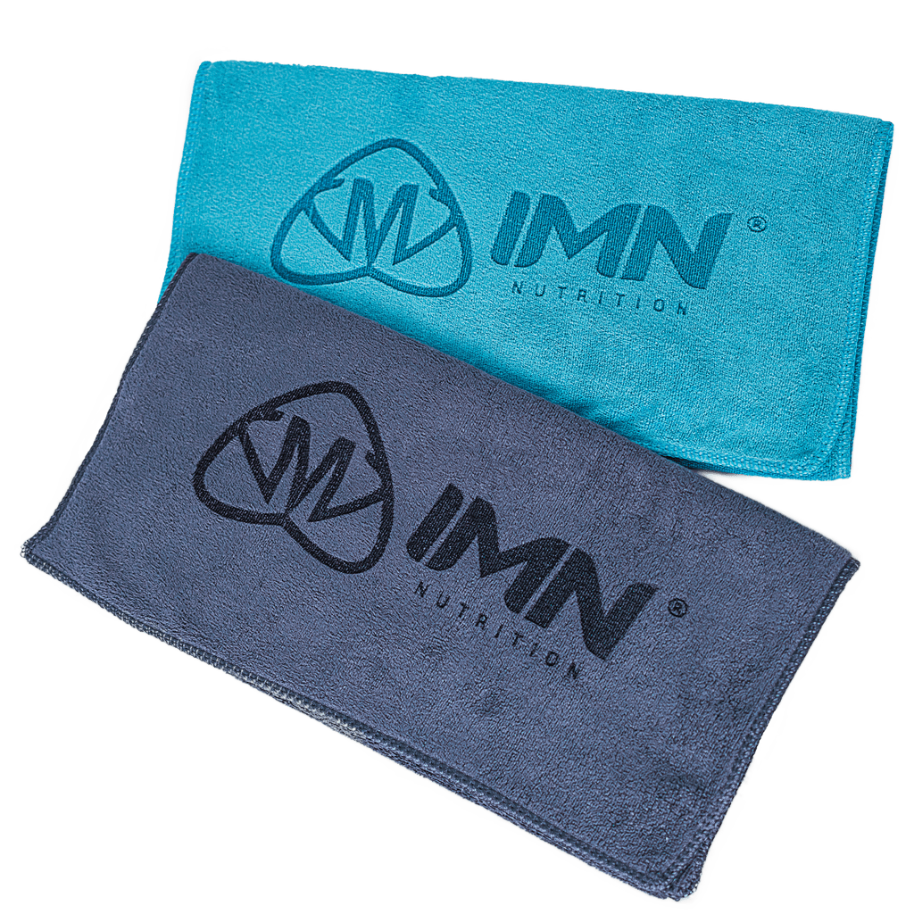 Toalla de microfibra IMN - accesorio oficial IMN Nutrition - vista 4