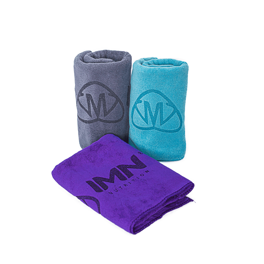 Toalla de microfibra IMN - accesorio oficial IMN Nutrition - vista 1