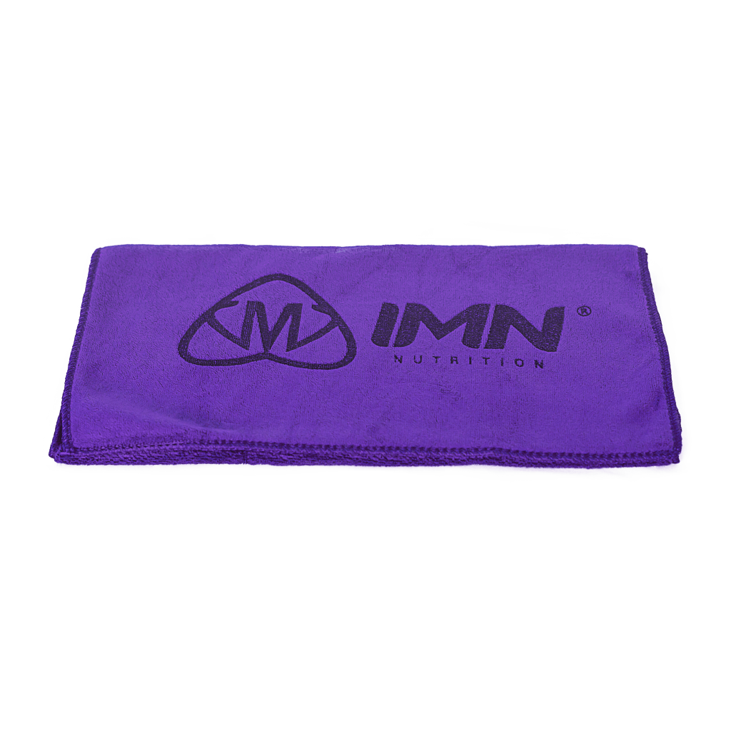 Toalla de microfibra IMN - accesorio oficial IMN Nutrition - vista 3
