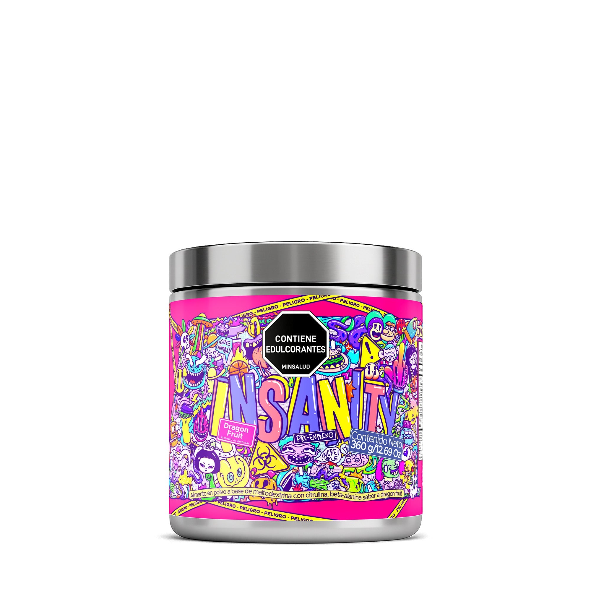 Insanity IMN 360g sabor Dragon Fruit - bebida energizante con cafeína - vista 1