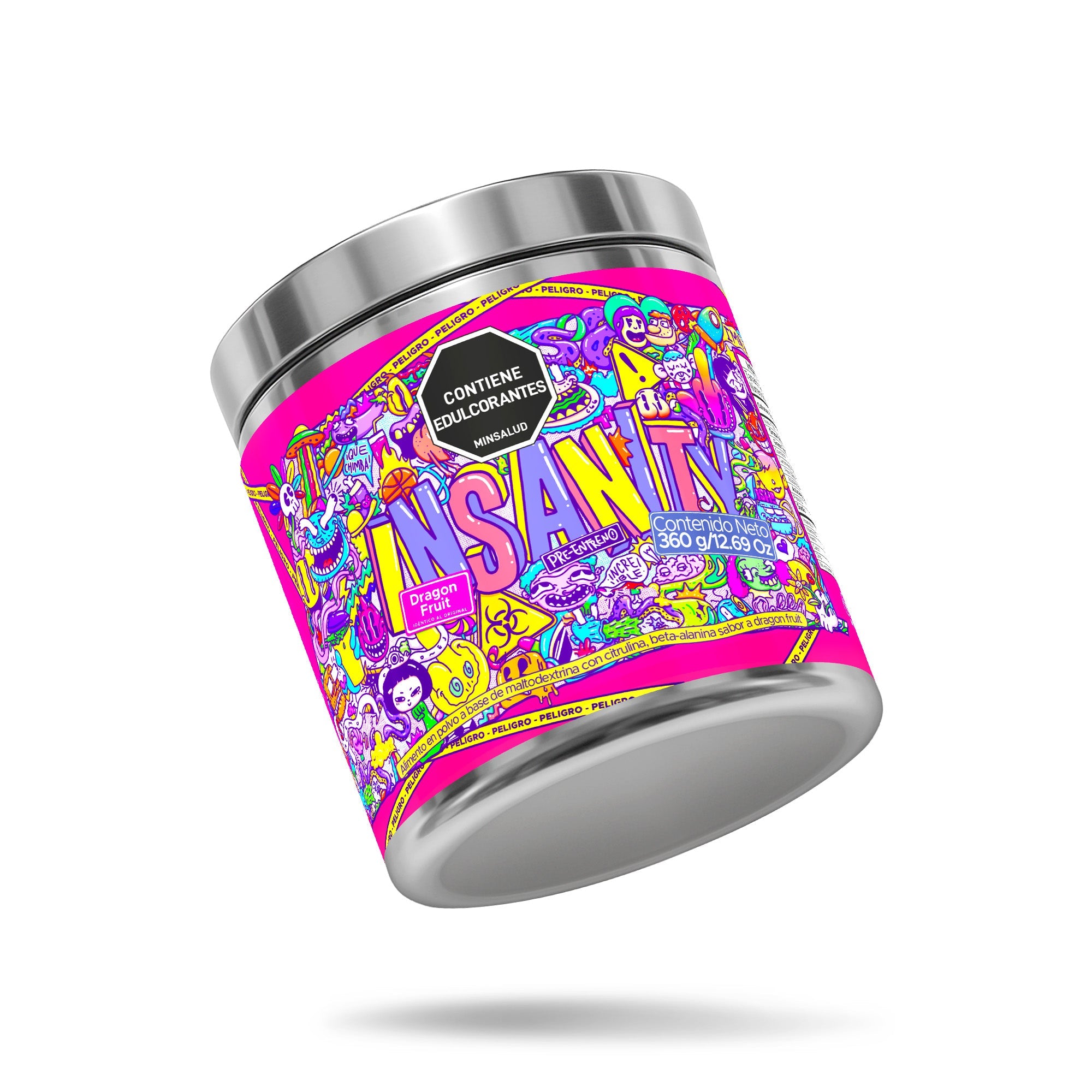 Insanity IMN 360g sabor Dragon Fruit - bebida energizante con cafeína - vista 2