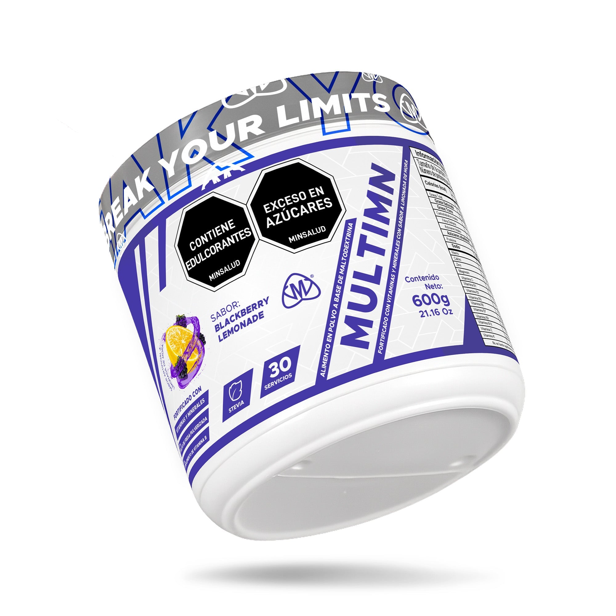 Multimn IMN 600g - multivitamínico con vitaminas y minerales - IMN Nutrition - vista 2