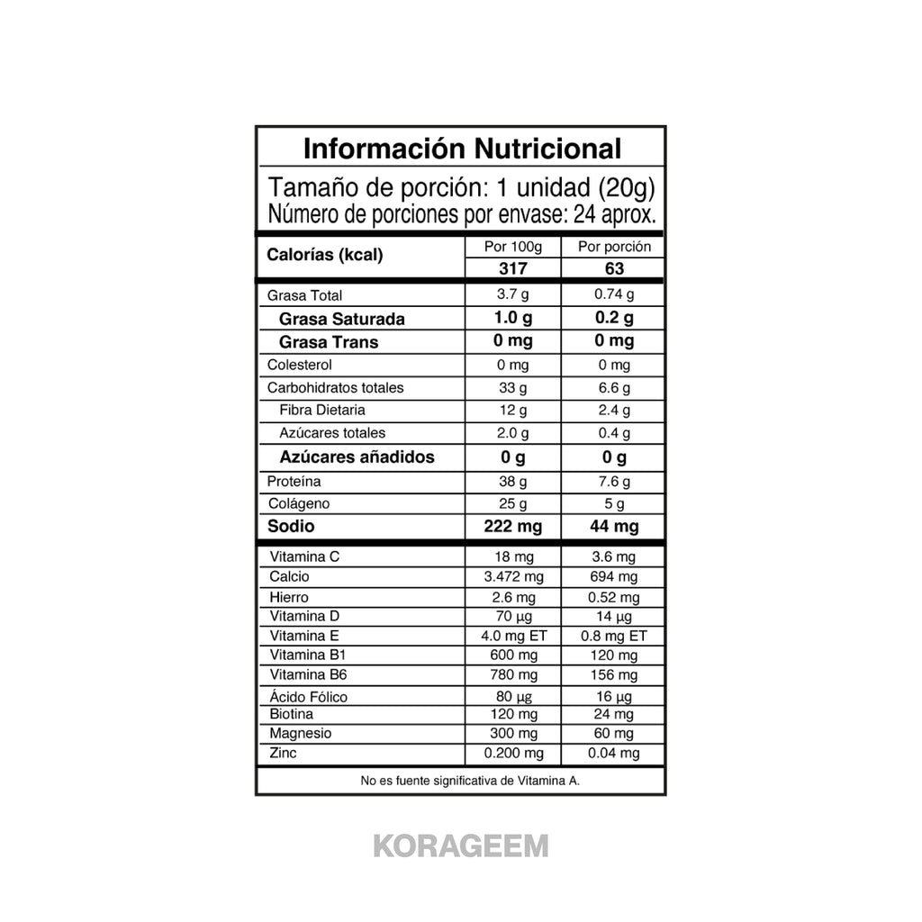 Korageem 480g - colágeno hidrolizado IMN - IMN Nutrition Colombia - vista 3