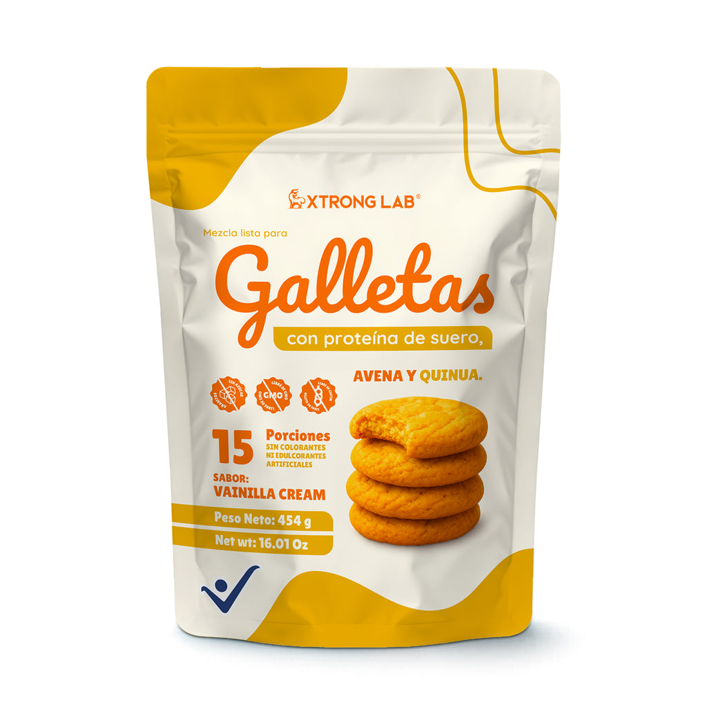 MEZCLA PARA GALLETAS PROTEICAS – VAINILLA