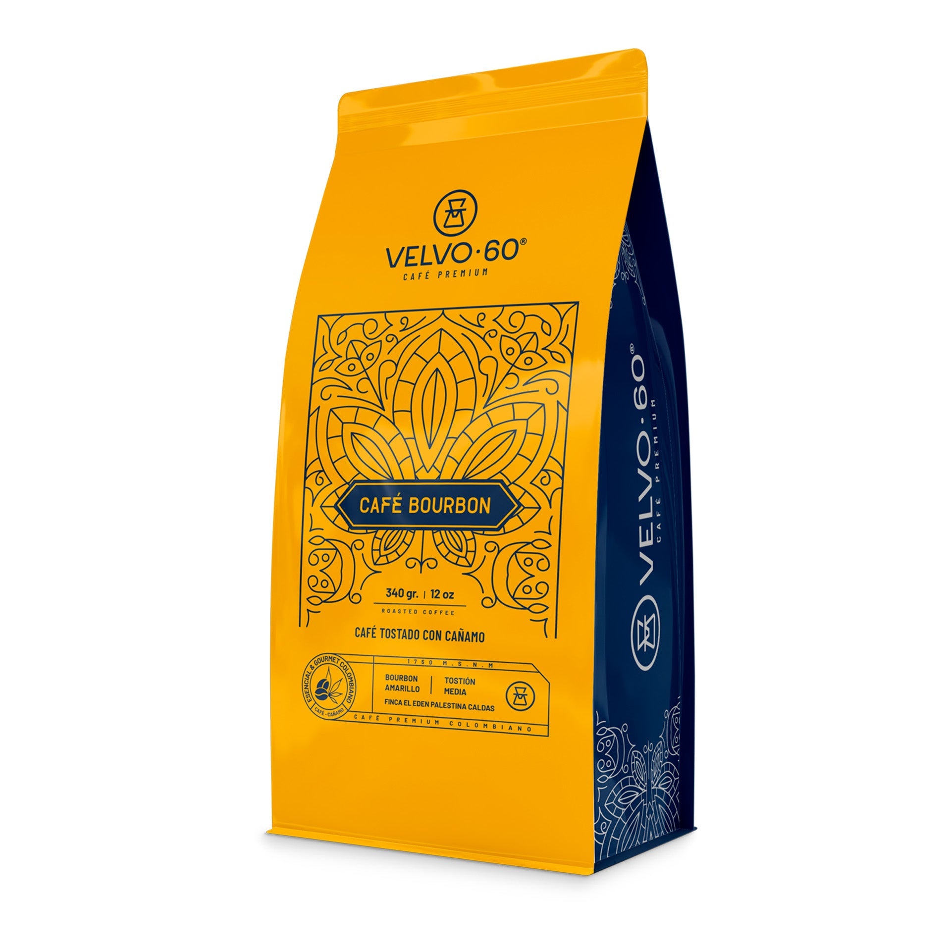 Café Bourbon Velvo·60 340g - frente