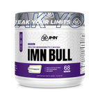 IMN BULL Creapure 408g · Creatina Monohidrato + Niacina · 68 porciones · Frente